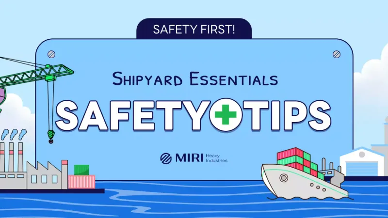 panduan keselamatan modern biru