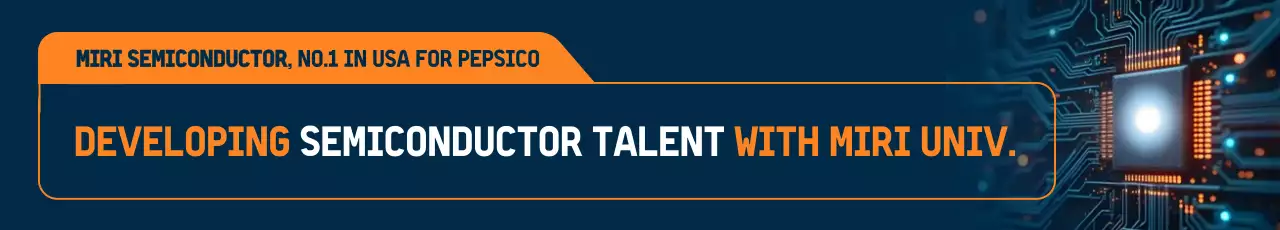 promoção de semicondutores modernos laranja