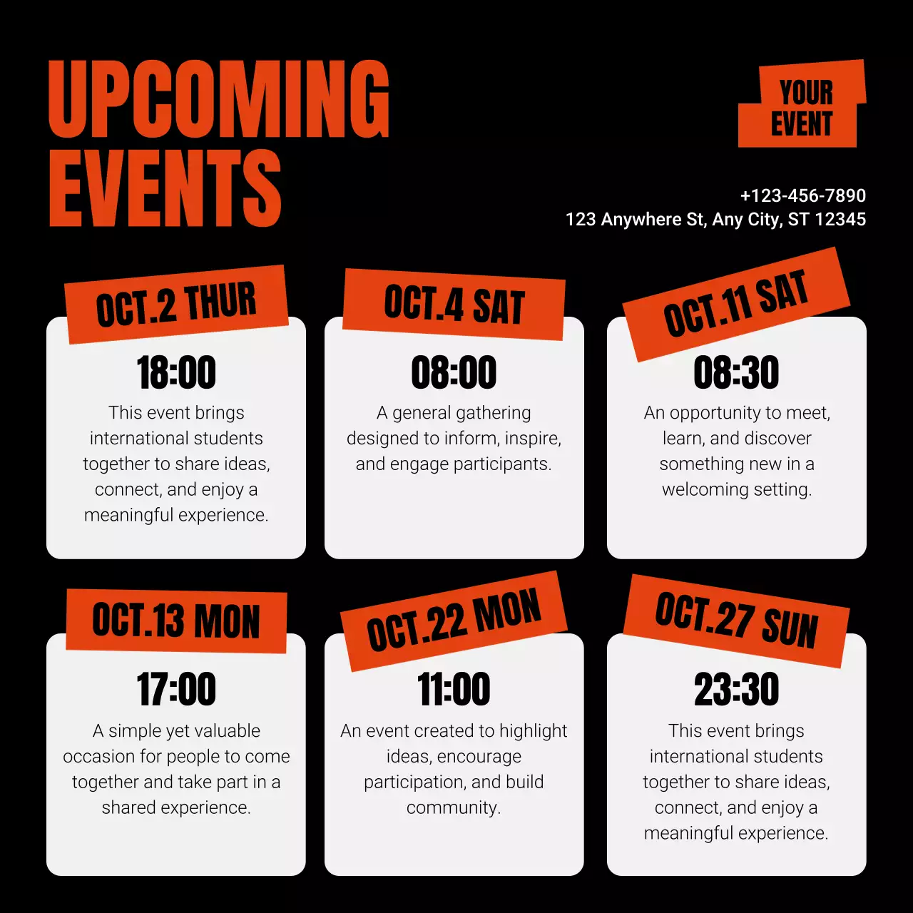 Modern Event Calendar