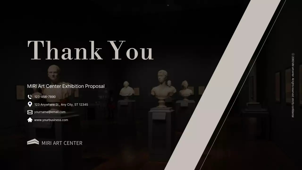 Black Modern Art Exhibition Presentation