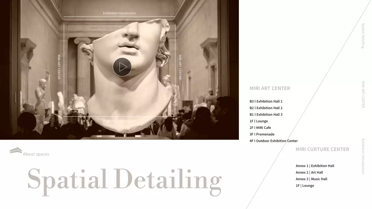 Black Modern Art Exhibition Presentation