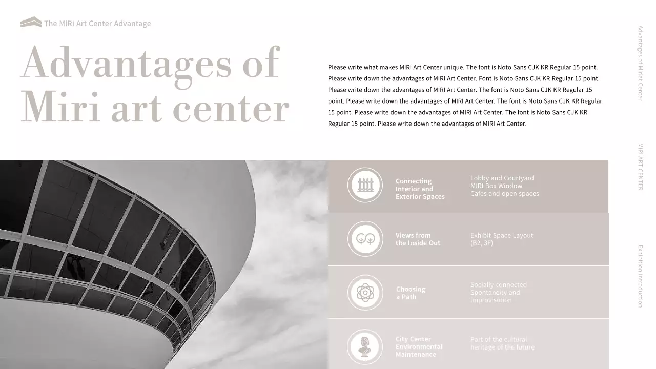 Black Modern Art Exhibition Presentation