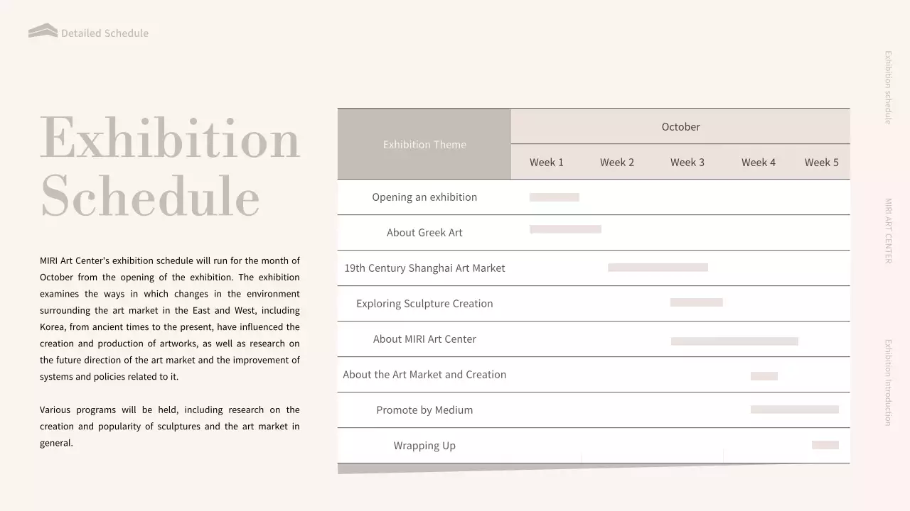 Black Modern Art Exhibition Presentation