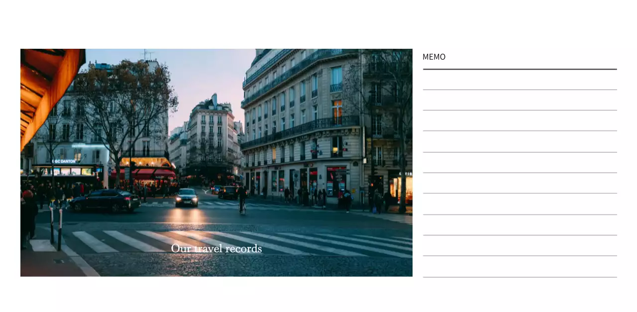 다양한 국가의 여행 프레임 사진 컨셉
