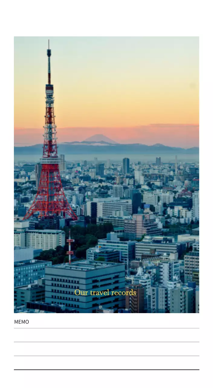 다양한 국가의 여행 프레임 사진 컨셉