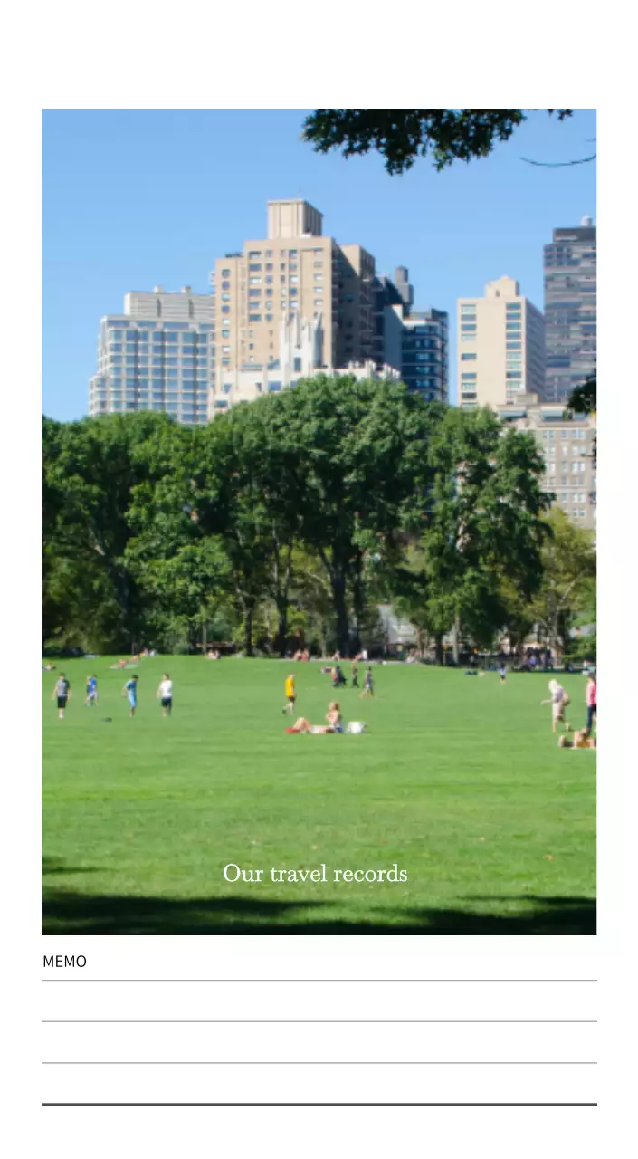 다양한 국가의 여행 프레임 사진 컨셉