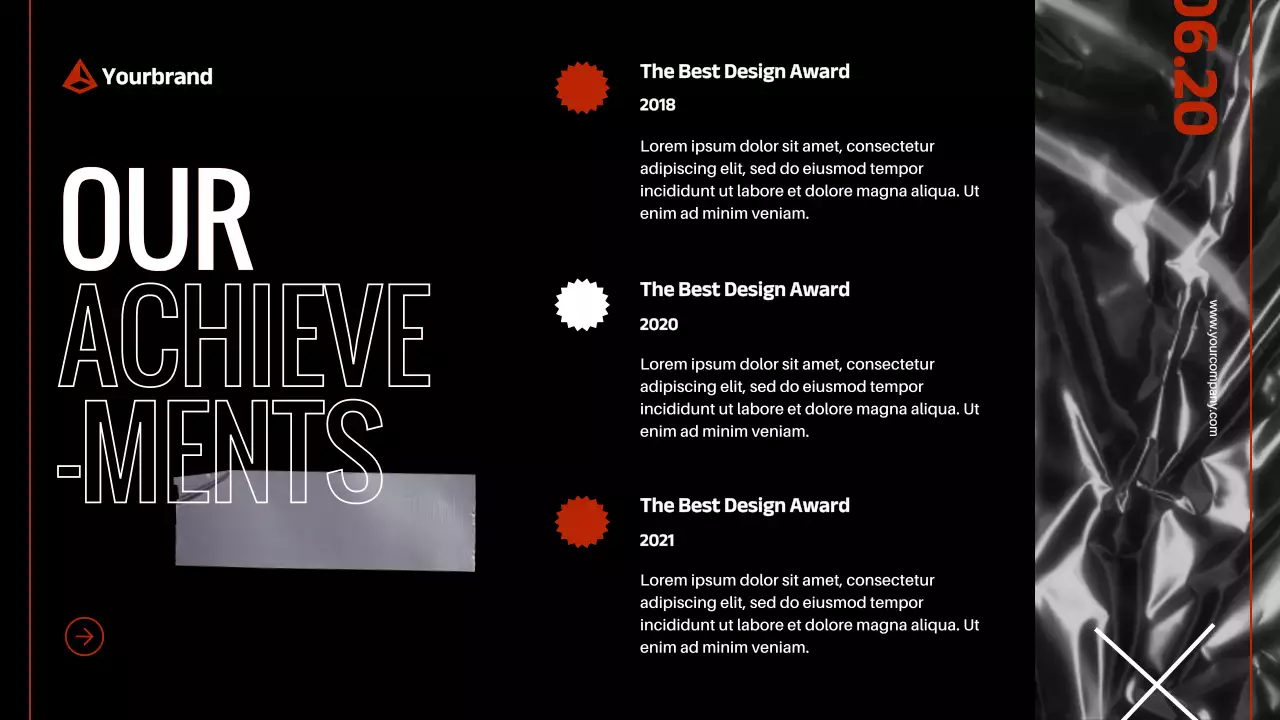 Red Modern Design Presentation