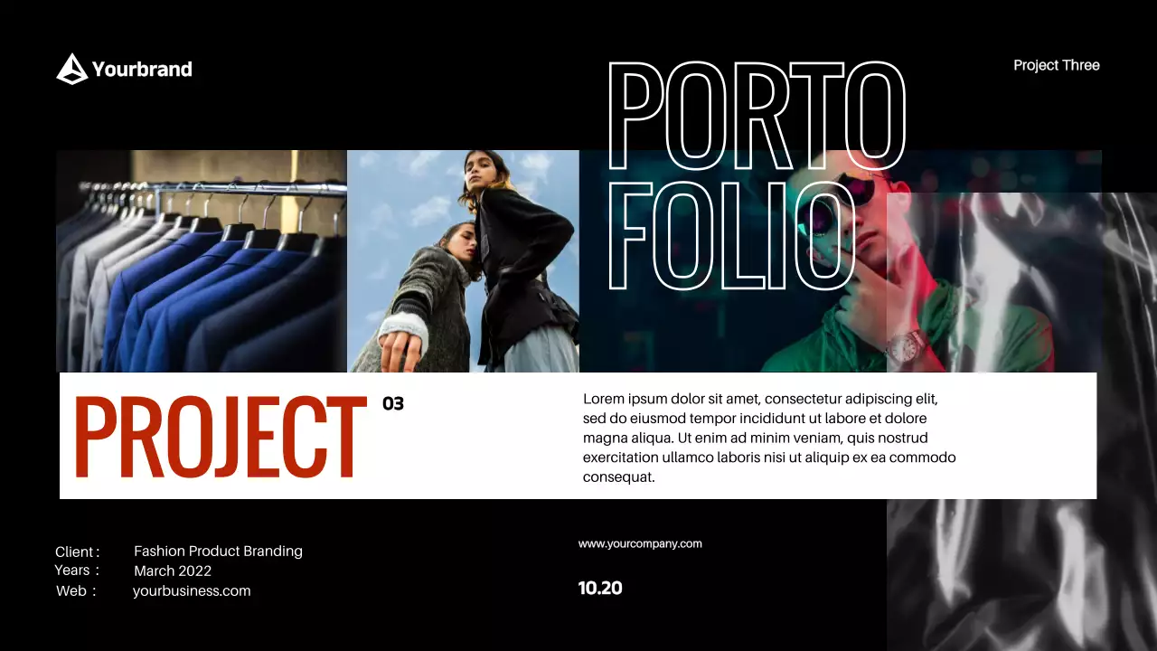 Red Modern Design Presentation