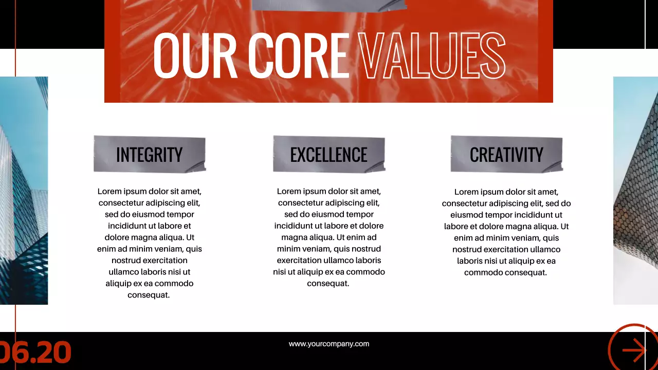 Red Modern Design Presentation