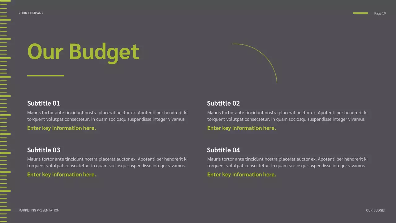 Green Modern Social Media Campaign Report Presentation