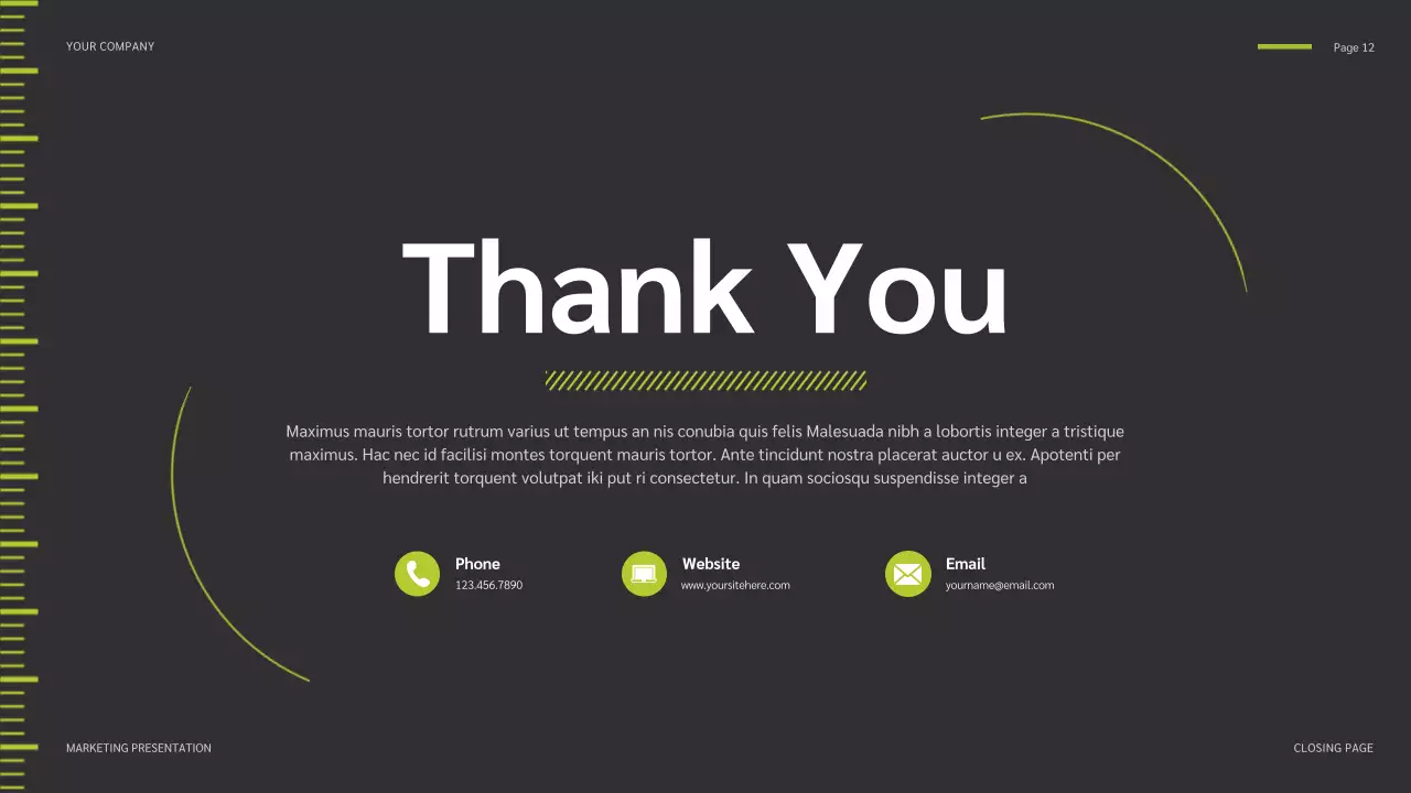 Green Modern Social Media Campaign Report Presentation