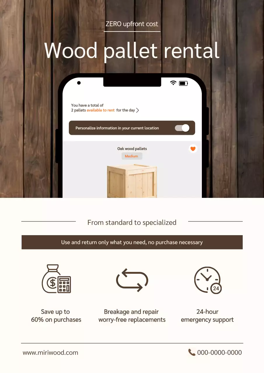 promosi sewa kayu modern