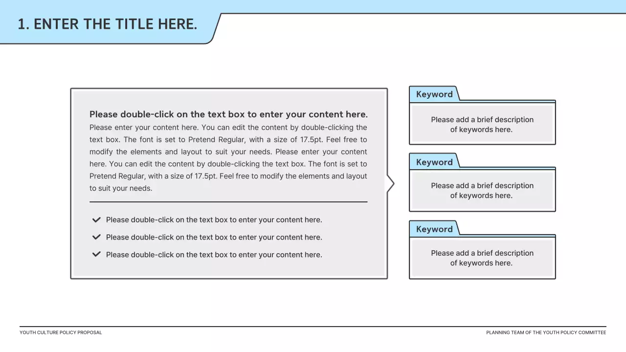 Blue Modern Culture Presentation
