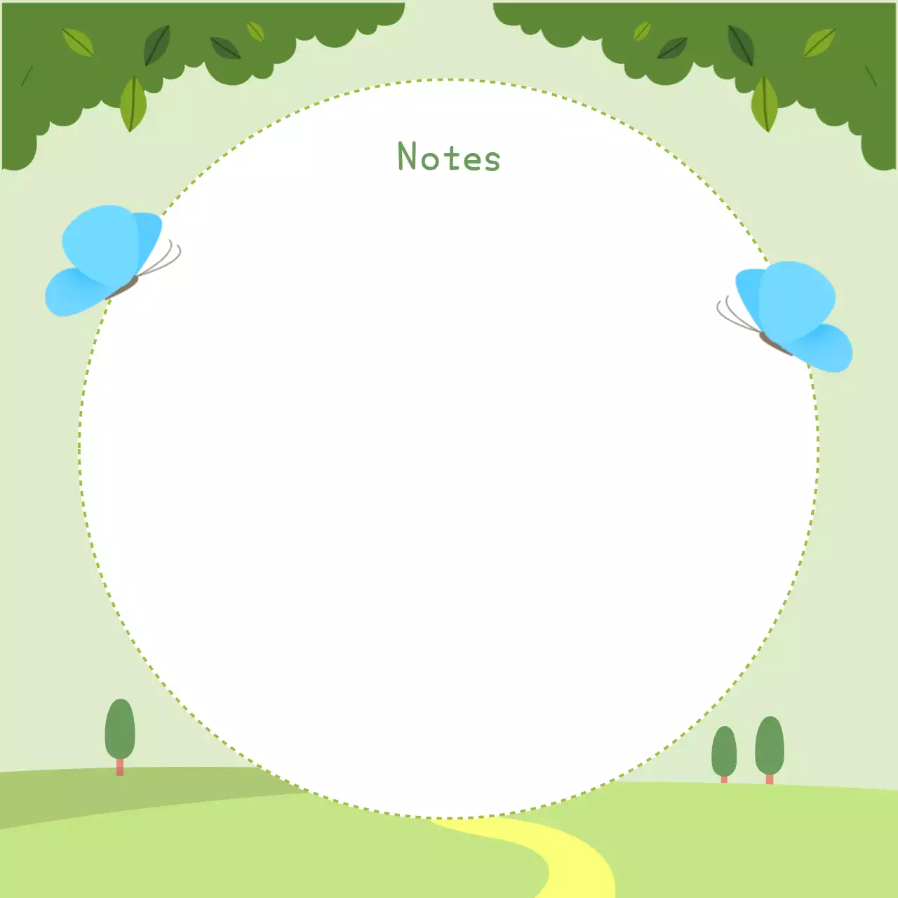 Perencana Catatan Alam Hijau