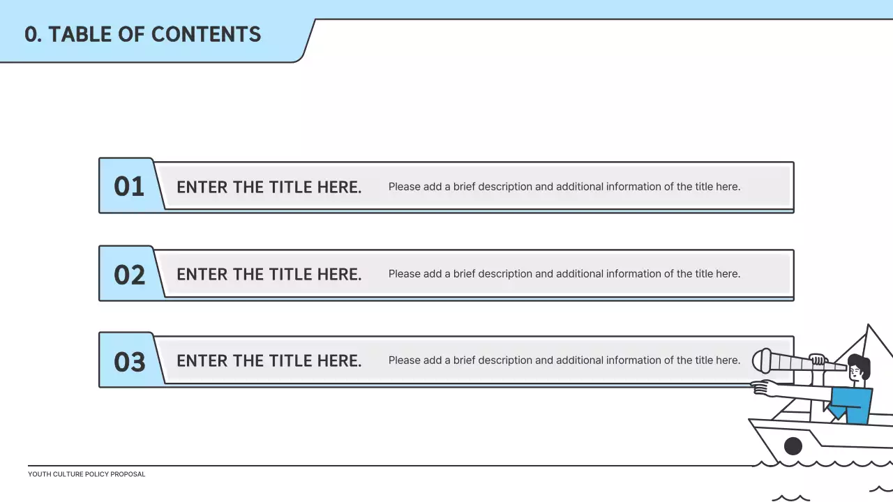 Blue Modern Culture Presentation