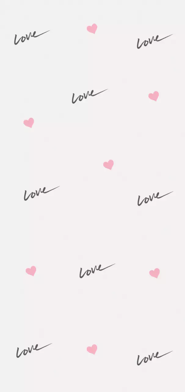 흰색 심플 사랑 포토프레임