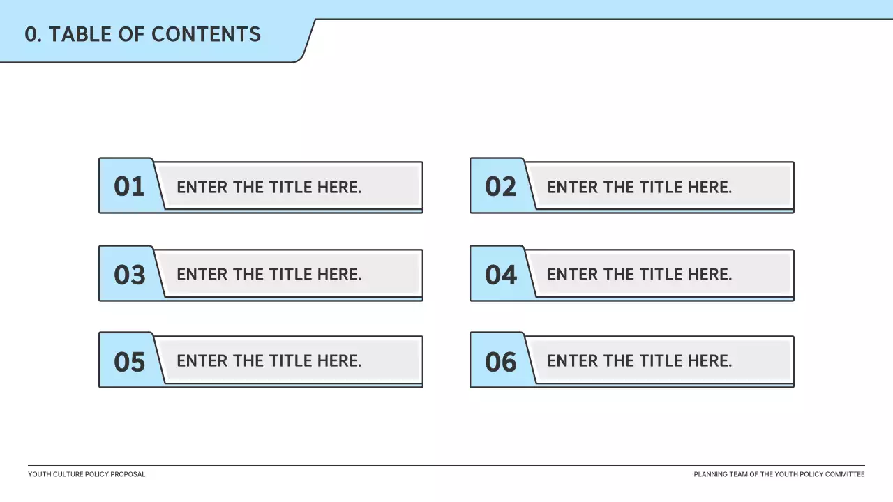 Blue Modern Culture Presentation