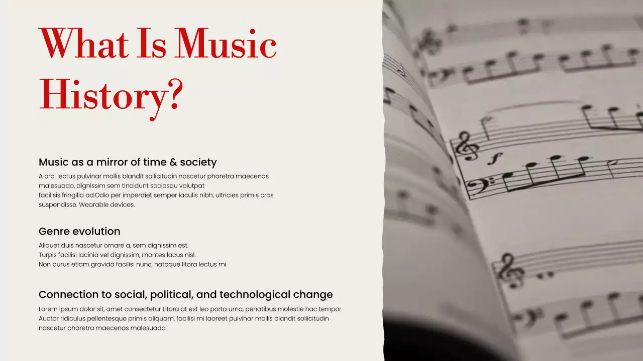 Red Classic Music Guide