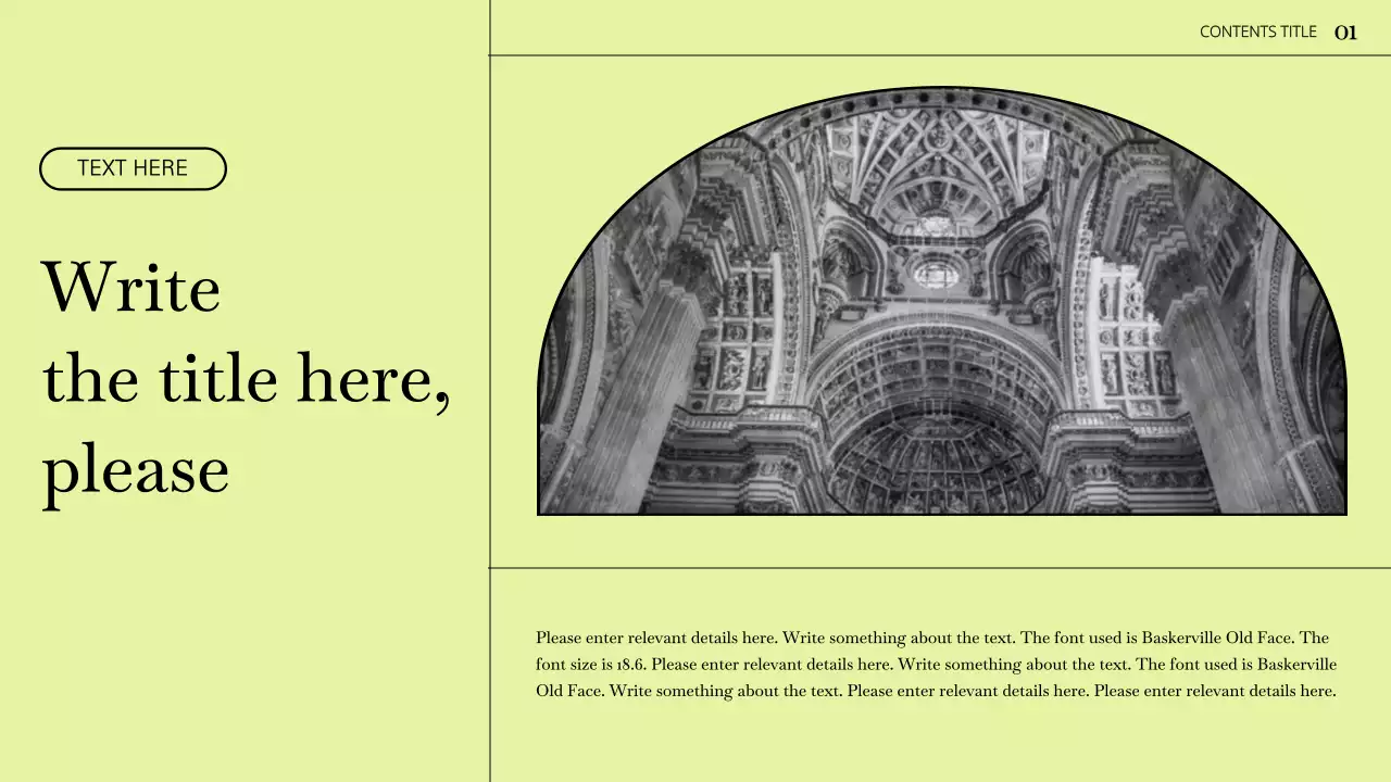 Green Minimal Template Presentation