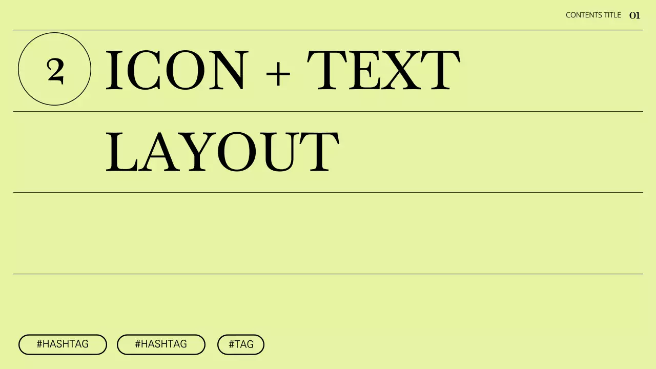 Green Minimal Template Presentation