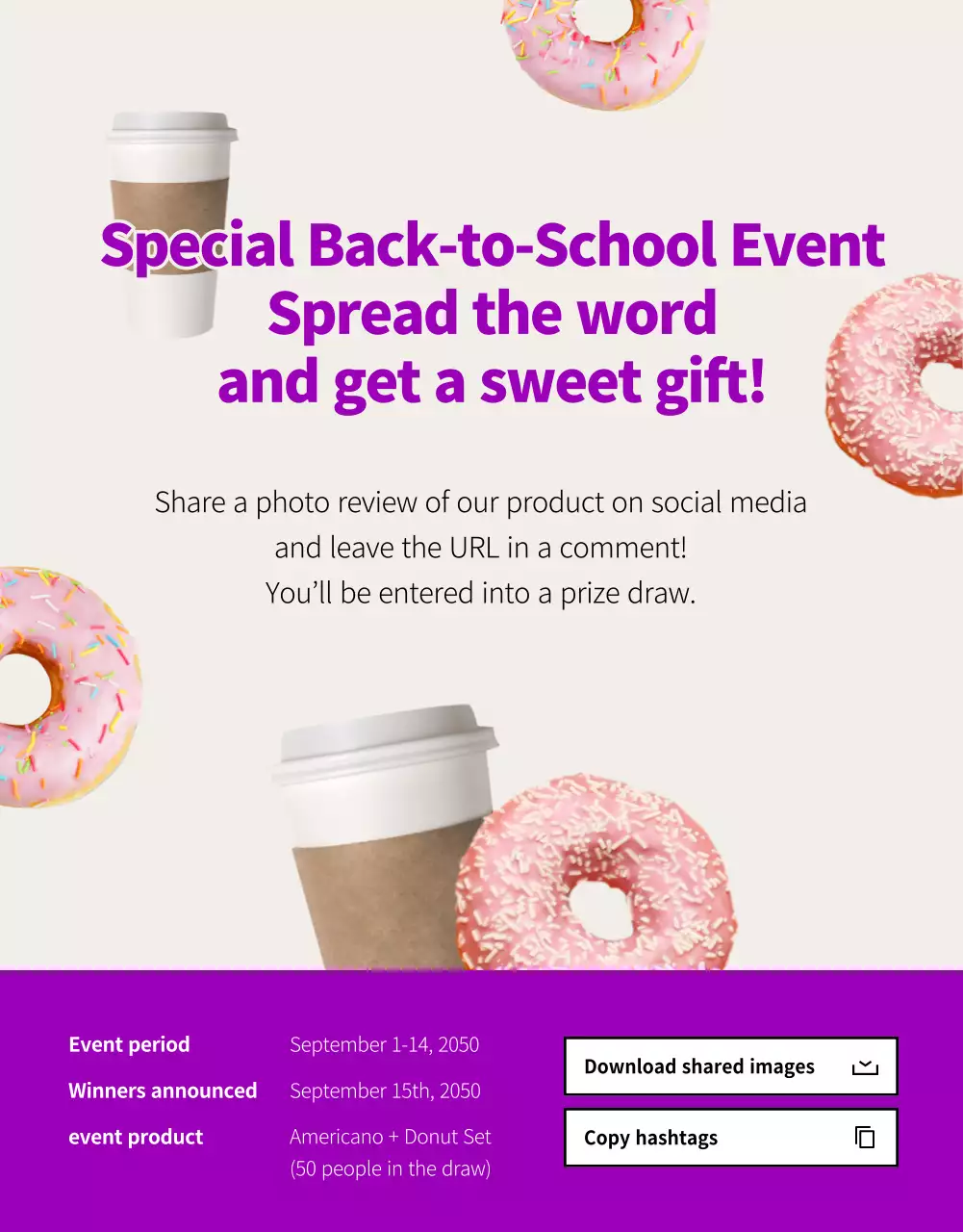 Purple Points Back to School Gift Laptop Pad Digital Gift Special Event