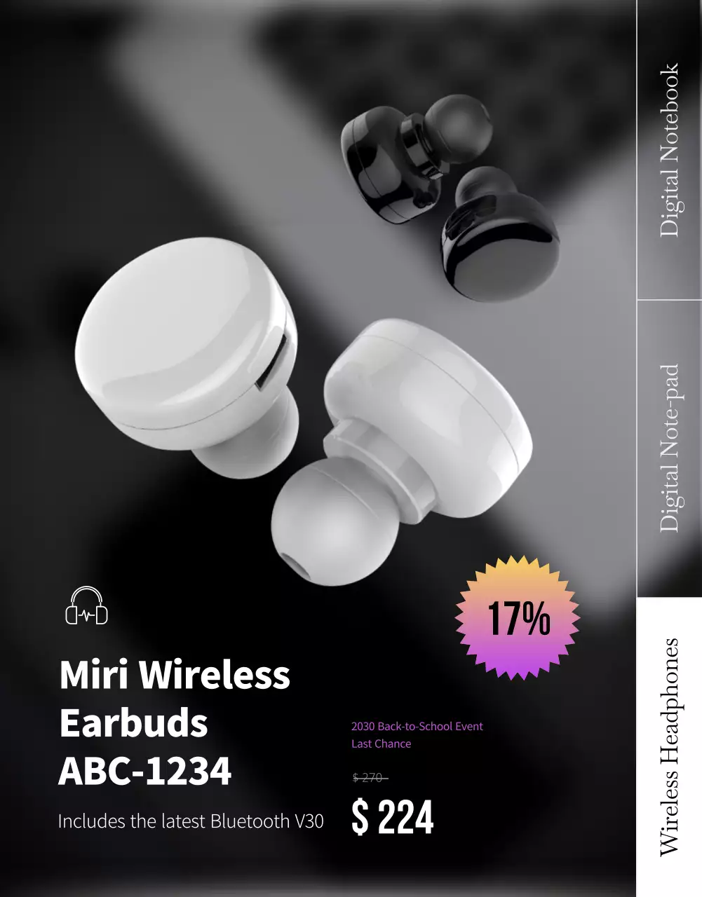 Purple Points Back to School Gift Laptop Pad Digital Gift Special Event