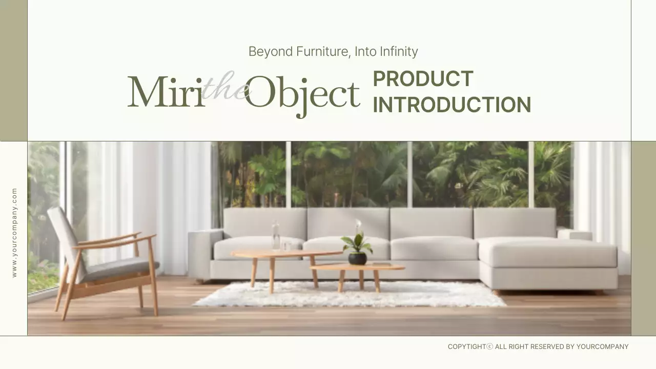 Olive and white Miridovje furniture in olive and white color Product introduction Interior furniture Introduction Seasonal products