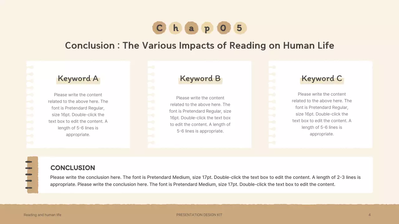 Presentasi Panduan Sederhana Beige