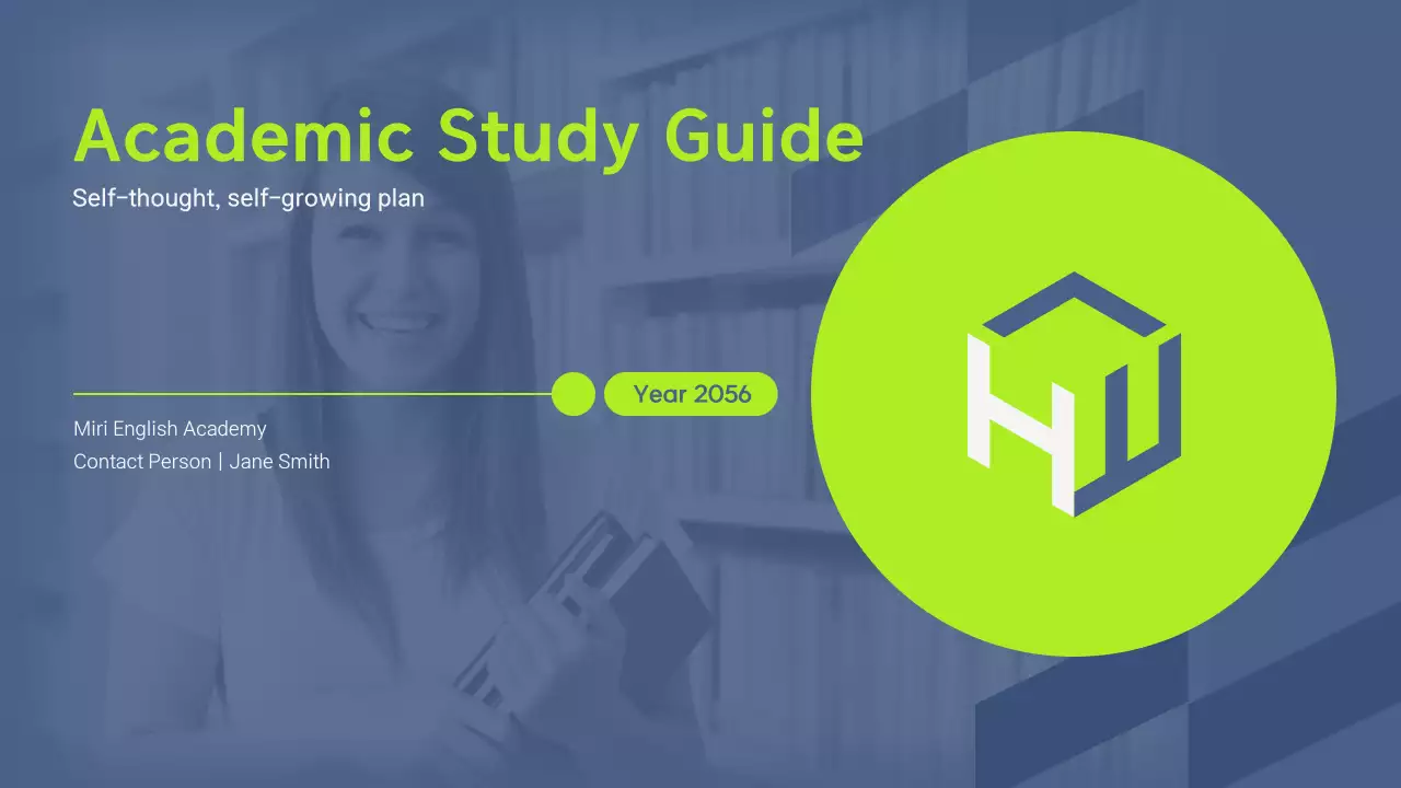 Green Modern Study Guide Presentation