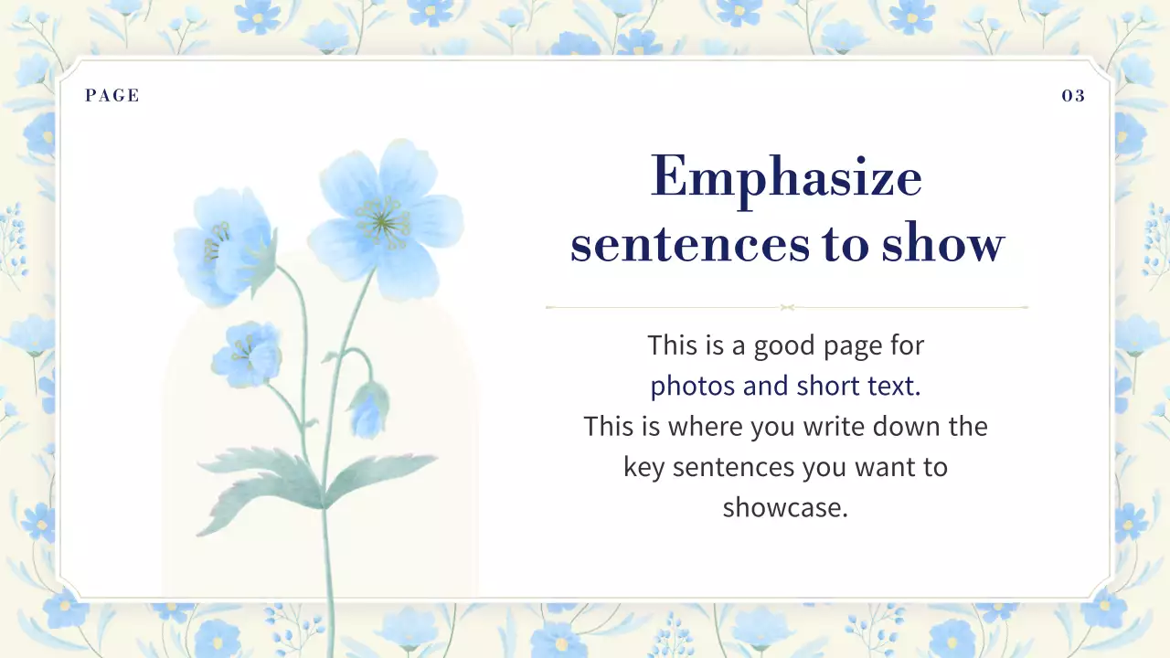 Beige Elegant Summer Presentation