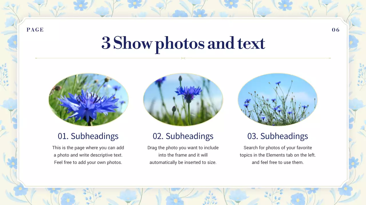 Beige Elegant Summer Presentation