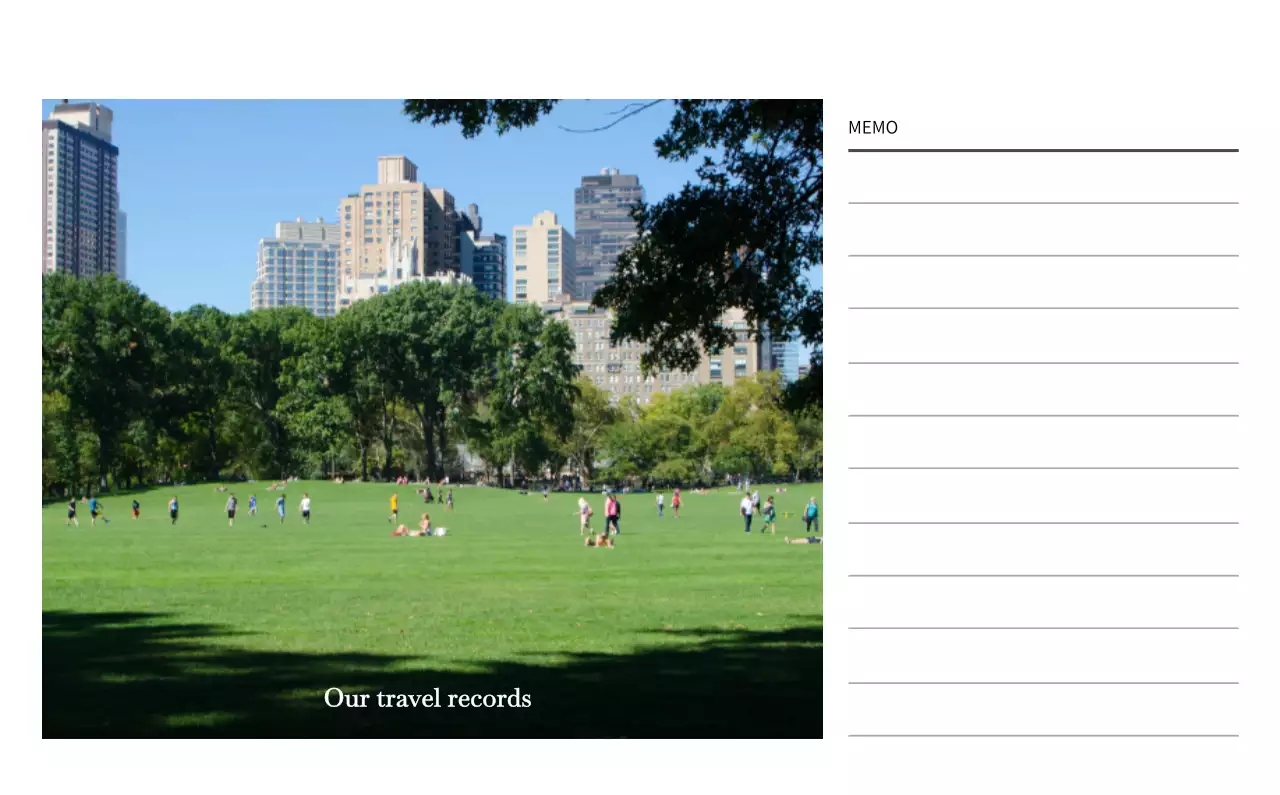 다양한 국가의 여행 프레임 사진 컨셉