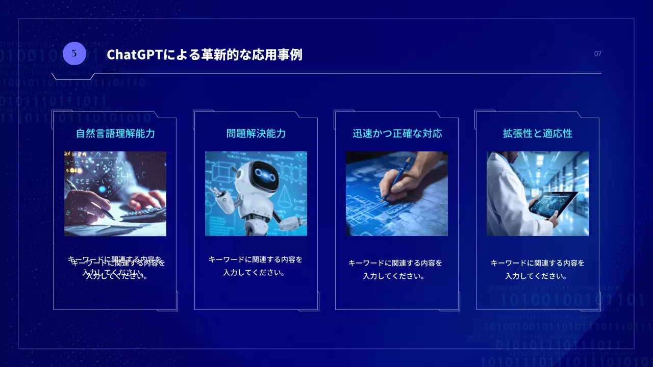 青 モダン ポスター