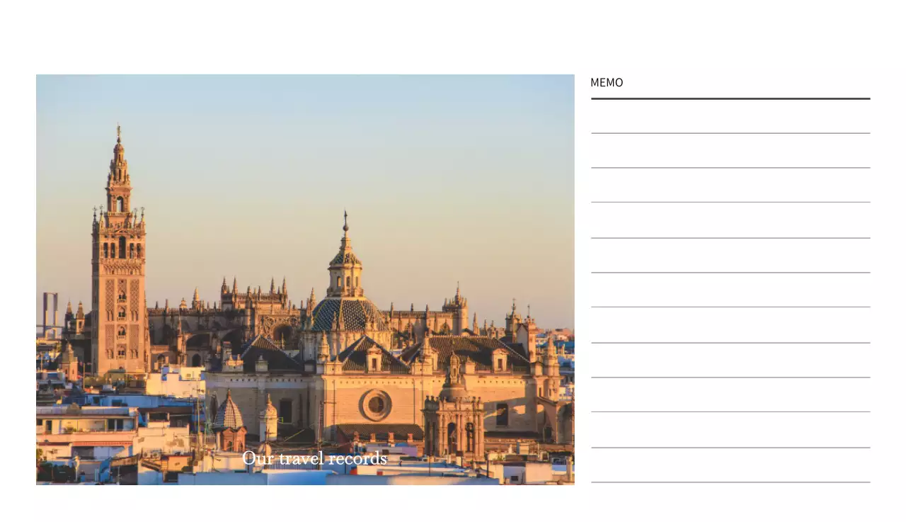 다양한 국가의 여행 프레임 사진 컨셉