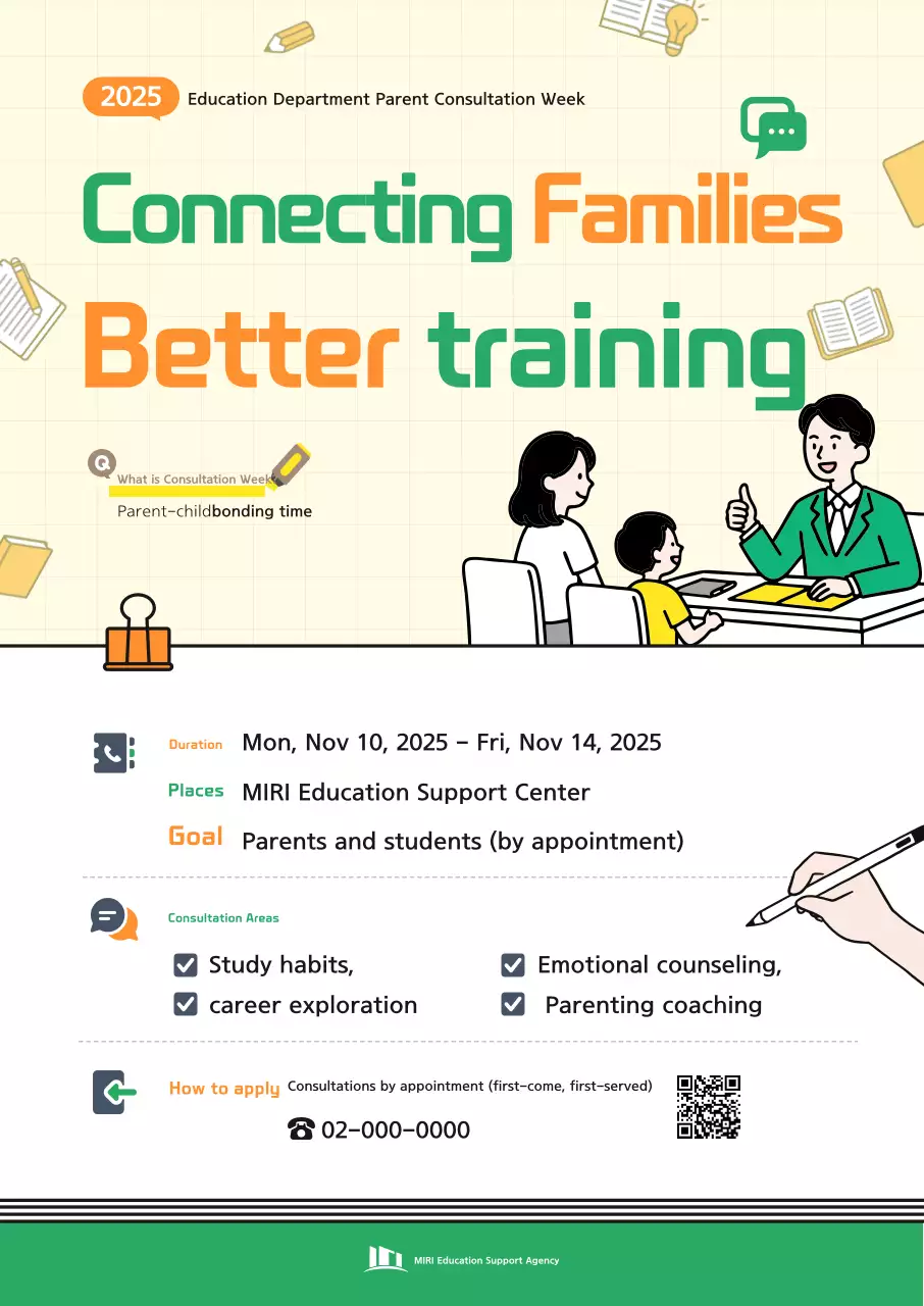 Panduan Konseling Pendidikan Modern Orange