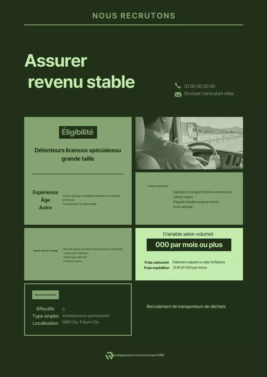 Recrutement vert et propre