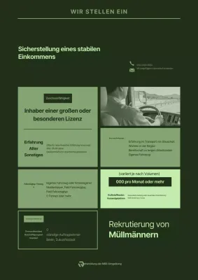 Grüne und saubere Personalbeschaffung