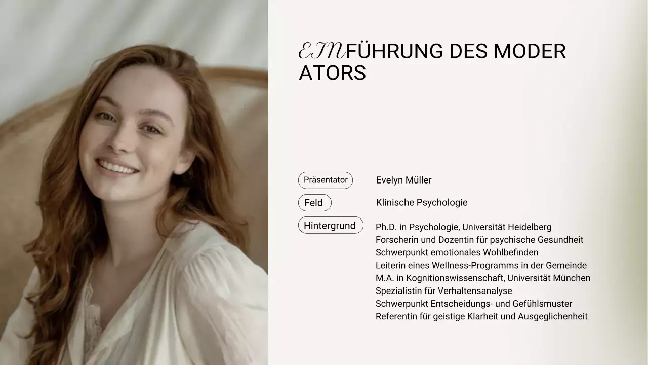 Beige Minimal Stress Lecture Presentation