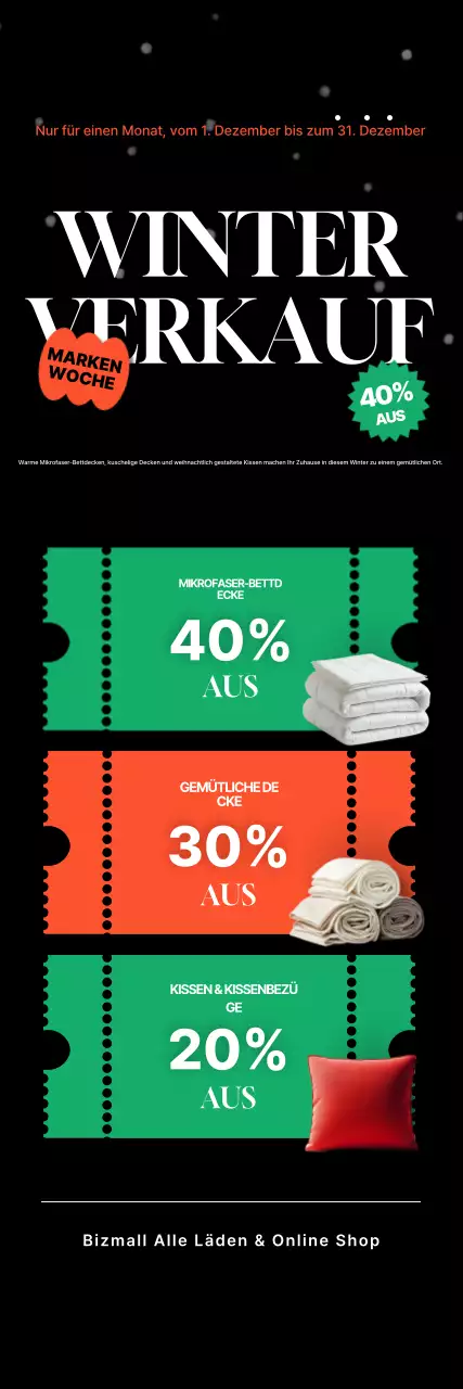 Black Modern Winter Sale