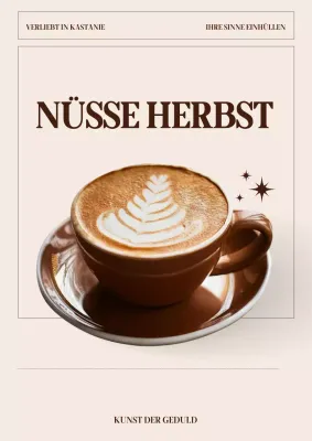 Brown Modern Coffee Werbung