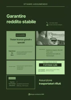 Reclutamento pulito e verde