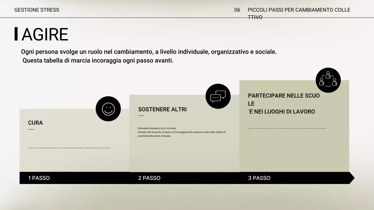 Presentazione della lezione Beige Minimal Stress