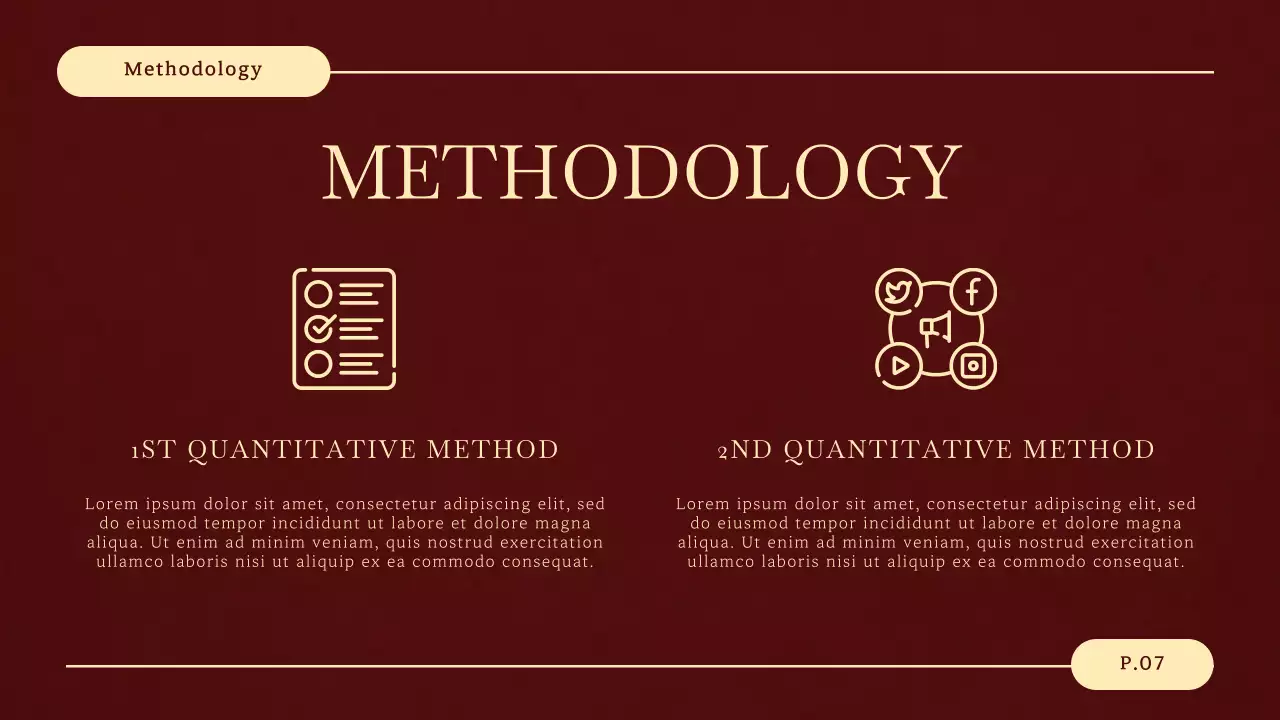 Maroon Classic Thesis Presentation