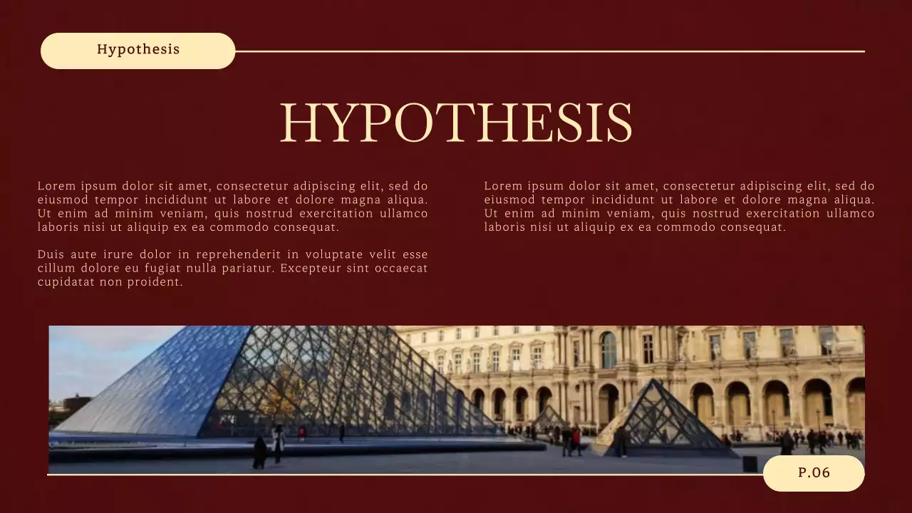 Maroon Classic Thesis Presentation