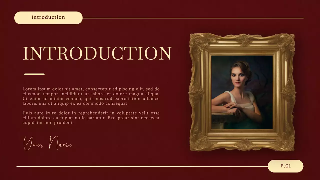 Maroon Classic Thesis Presentation