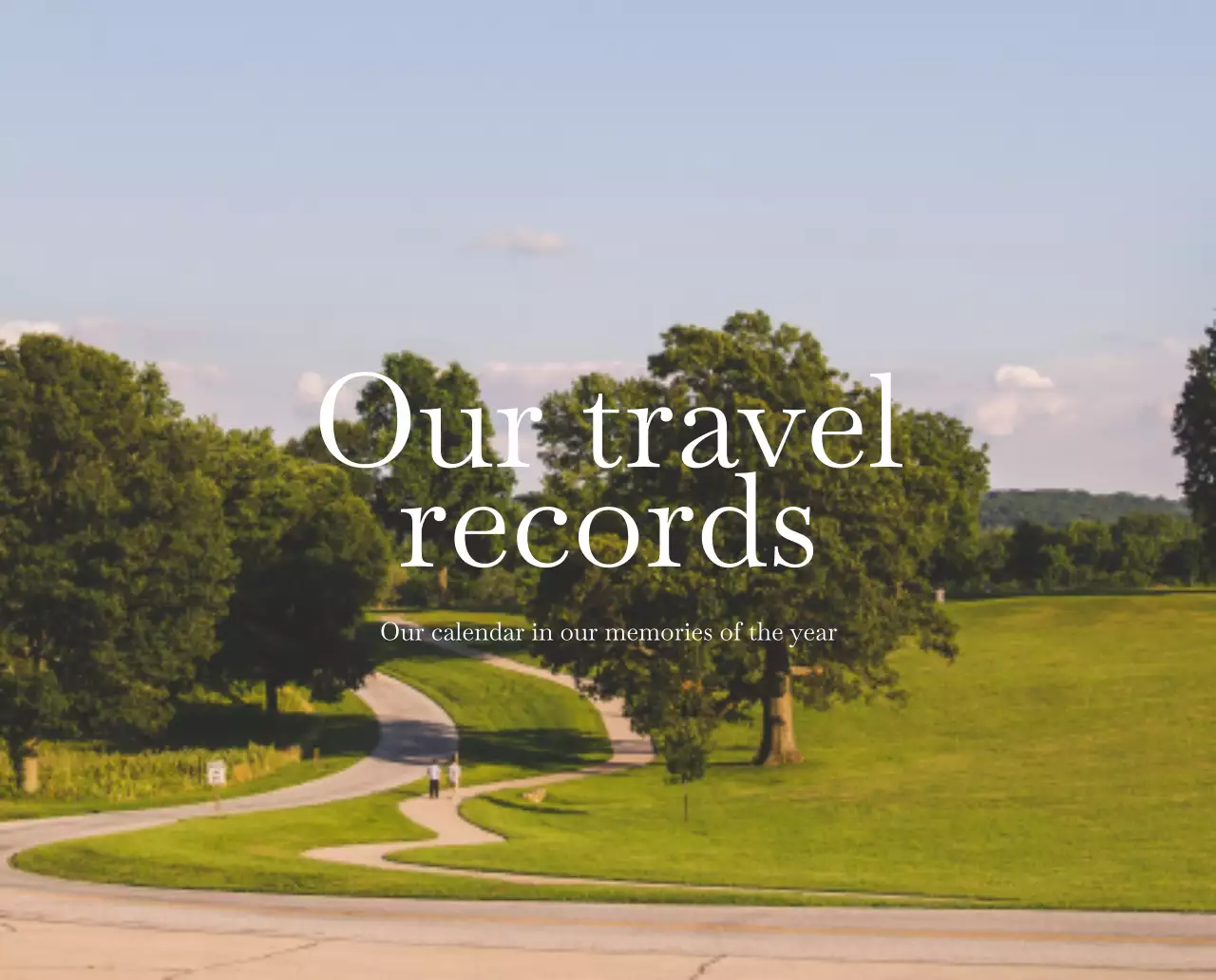 다양한 국가의 여행 프레임 사진 컨셉