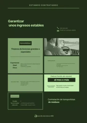 Reclutamiento de productos ecológicos y limpios