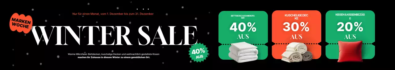 Black Modern Winter Sale