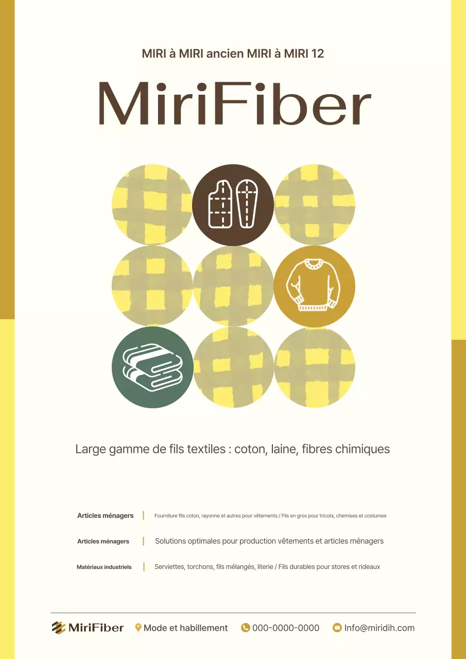 Publicité textile minimaliste beige