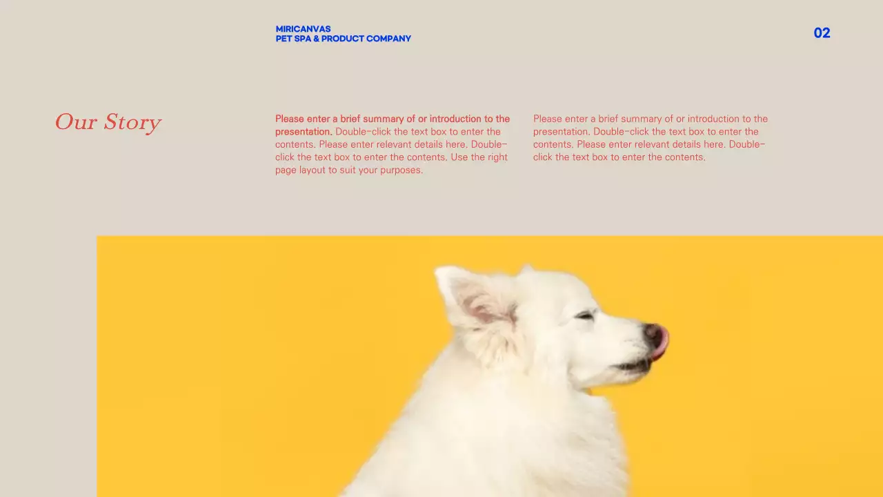 Beige Modern Pet Promotion Presentation